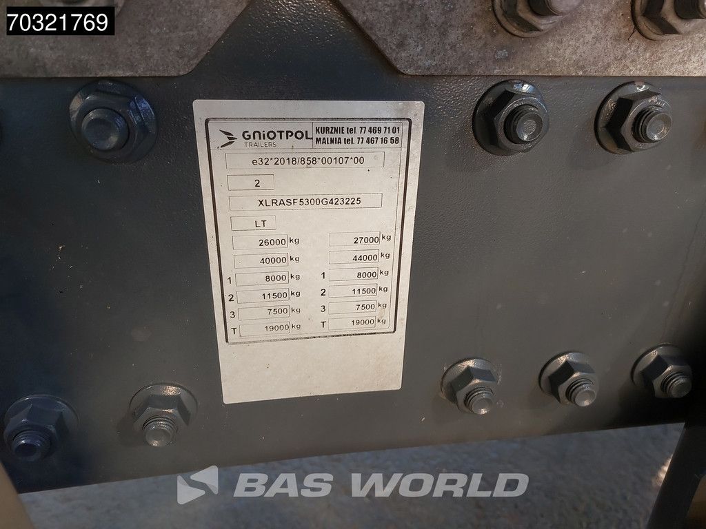 DAF XF XF 480 6X2 BDF combi Full Air Lift-Axle Automatic MX Engine brake Euro 6