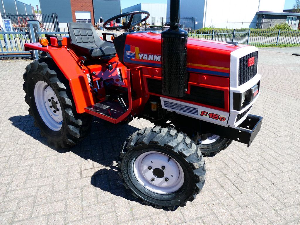 Yanmar F15 4wd / 2476 Draaiuren / Industriebanden
