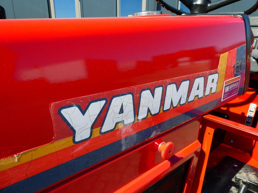 Yanmar F15 4wd / 2476 Draaiuren / Industriebanden