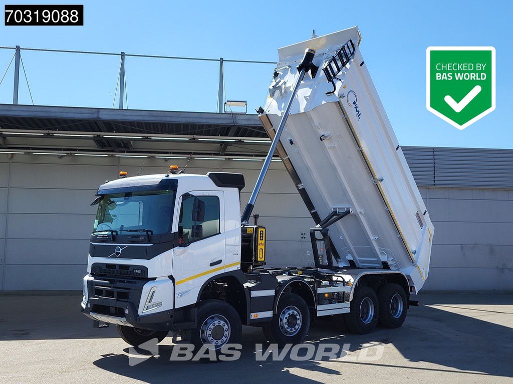 Volvo FMX 500 8X6 NEW! 20m3 Wielton Steelsuspension Big-Axle Automatic Euro 6