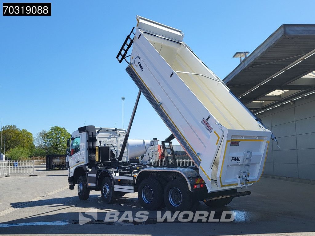 Volvo FMX 500 8X6 NEW! 20m3 Wielton Steelsuspension Big-Axle Automatic Euro 6