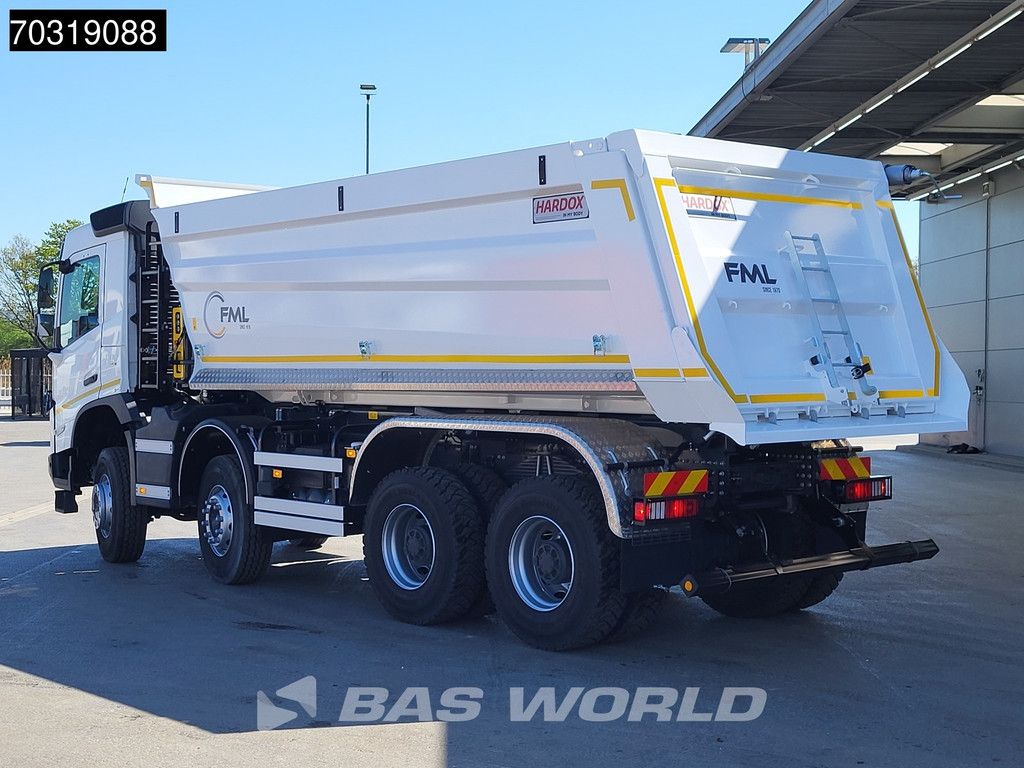 Volvo FMX 500 8X6 NEW! 20m3 Wielton Steelsuspension Big-Axle Automatic Euro 6