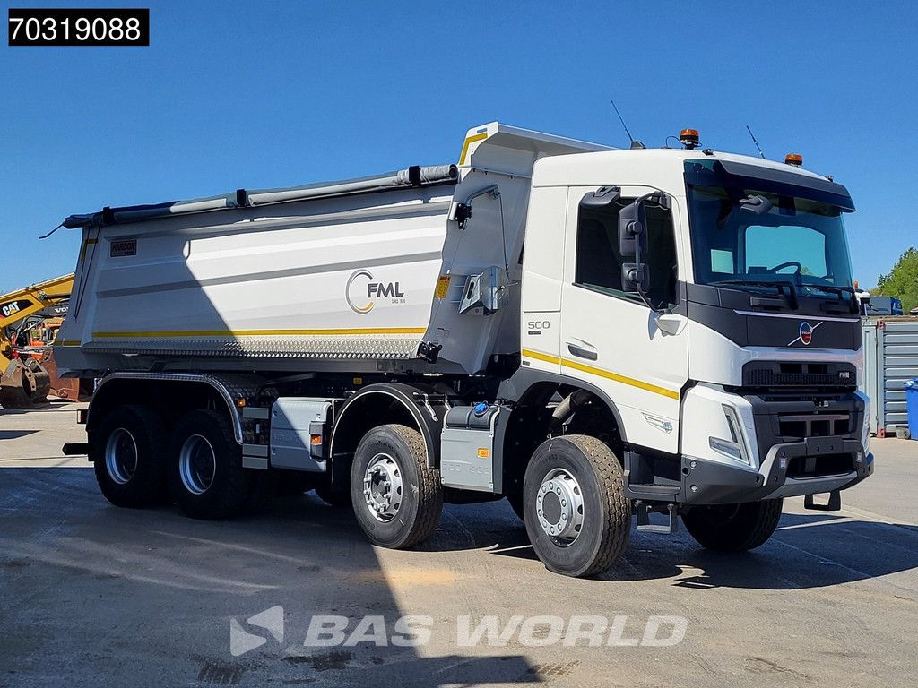 Volvo FMX 500 8X6 NEW! 20m3 Wielton Steelsuspension Big-Axle Automatic Euro 6