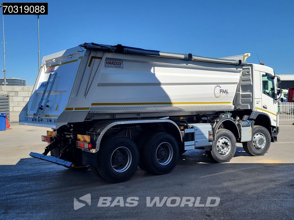 Volvo FMX 500 8X6 NEW! 20m3 Wielton Steelsuspension Big-Axle Automatic Euro 6