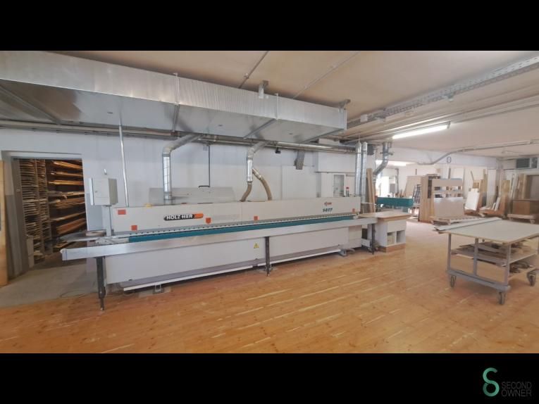 Edge banders Holz-her 2003 Corner rounder