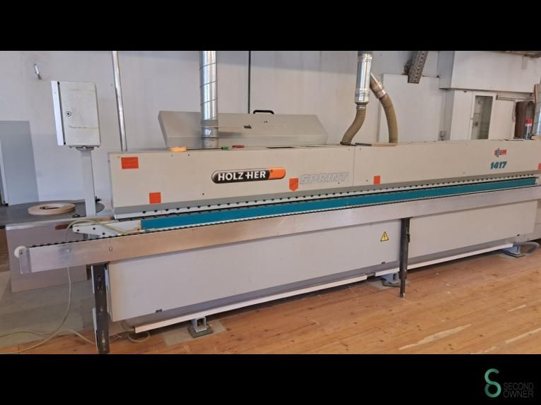Edge banders Holz-her 2003 Corner rounder
