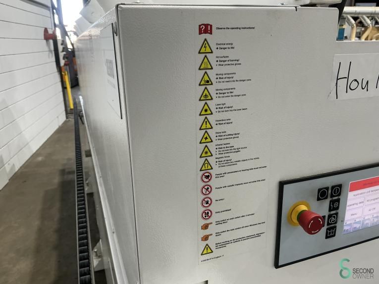 Kantenanleimmaschinen Homag Edgeteq S 200 2018 Vorfräsen