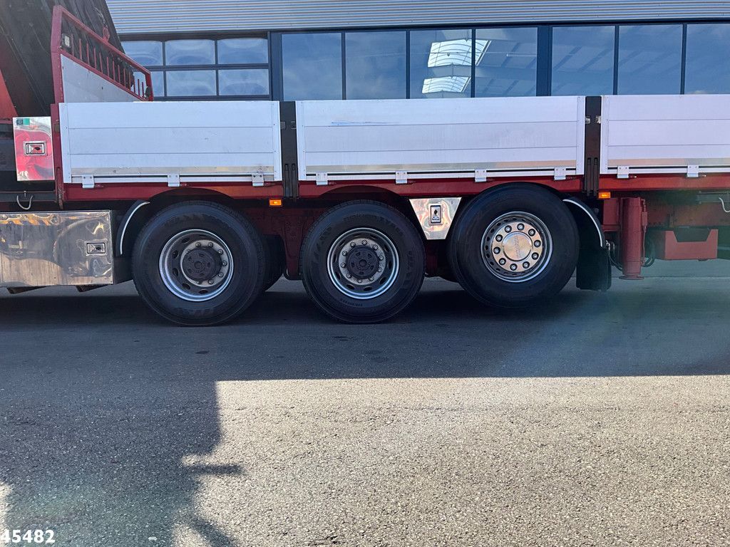 Scania R 490 8x4 Euro 6 Retarder HMF 60 Tonmeter laadkraan + Fly-Jib