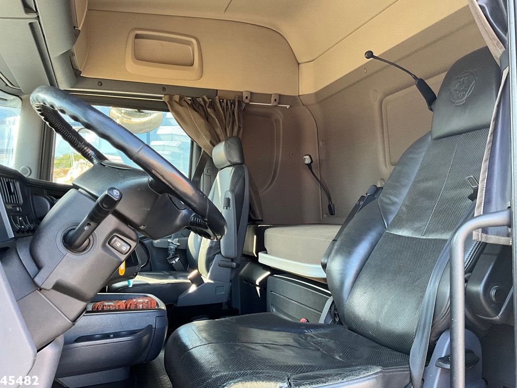 Scania R 490 8x4 Euro 6 Retarder HMF 60 Tonmeter laadkraan + Fly-Jib