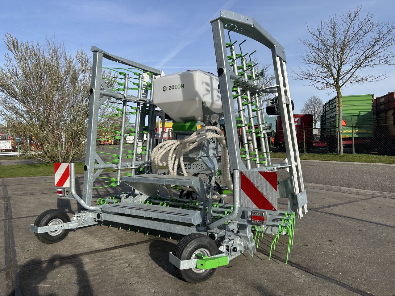 Zocon Greenkeeper 6 mtr. + zaaimachine