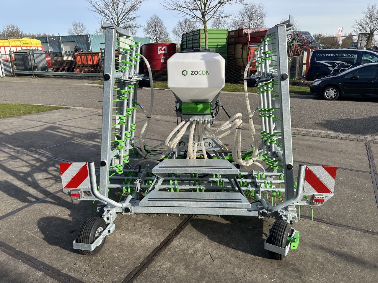 Zocon Greenkeeper 6 mtr. + zaaimachine