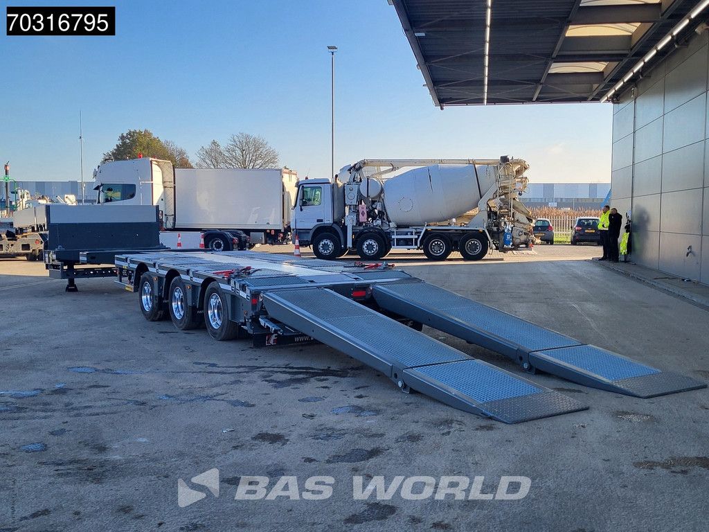 Scania S660 8X2 HMF 9520OK-RCS Crane Kran Fifth wheel Full Air Lift+steering axle