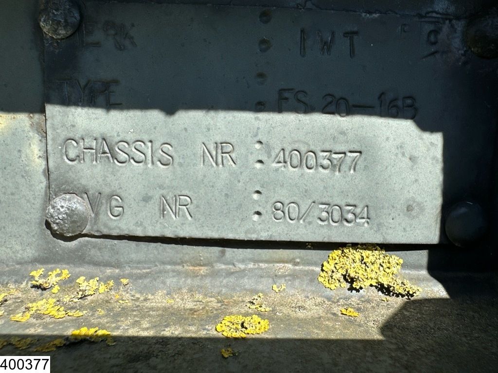 IWT Container 20 FT, Leaf spring