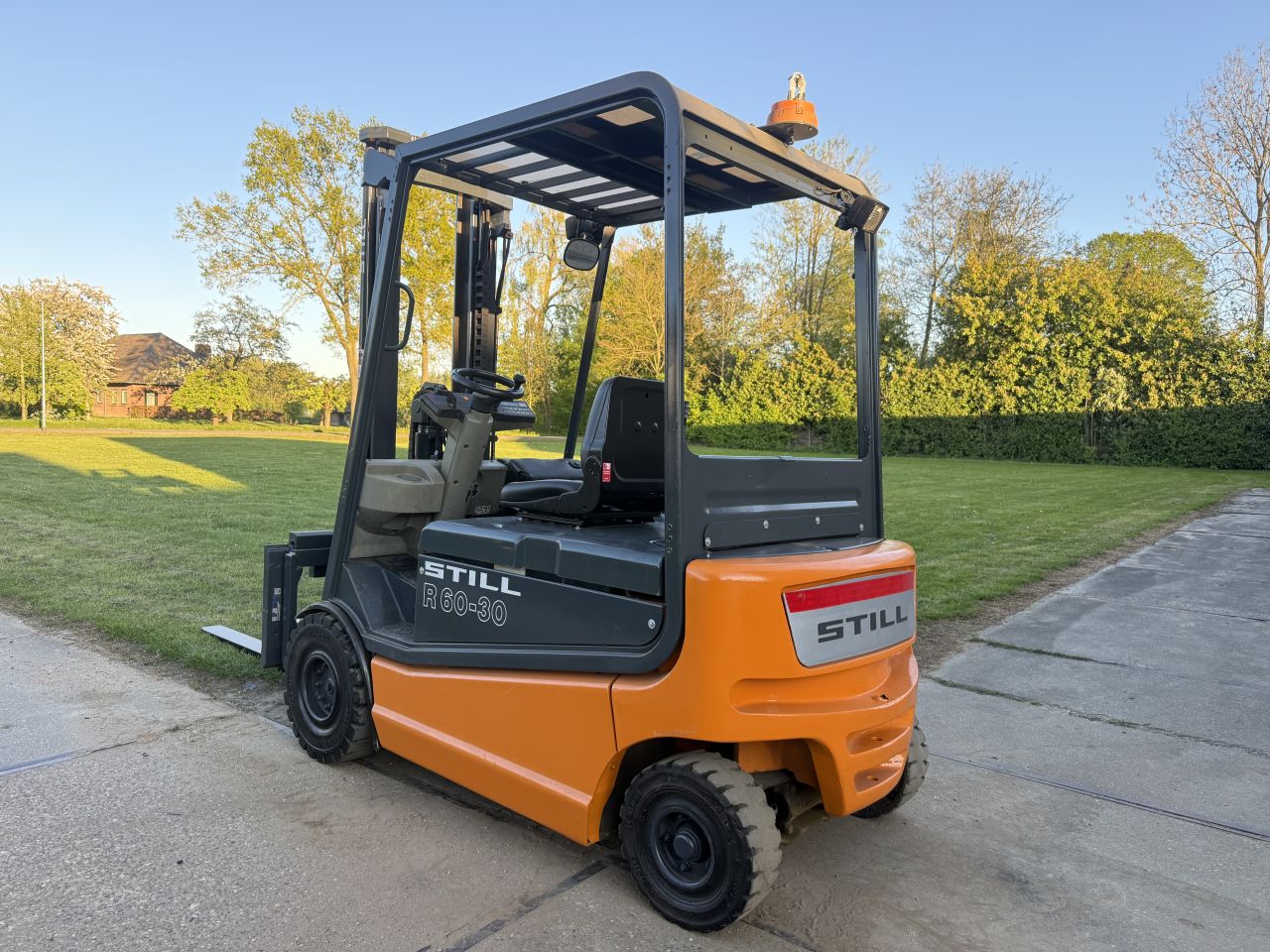 Still 3 tonner elektrische heftruck freelift + Sideshift