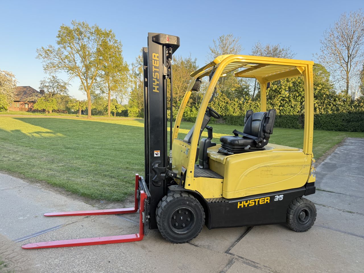 Hyster 2500KG elektrisch BJ2016 Sideshift + vorkversteller