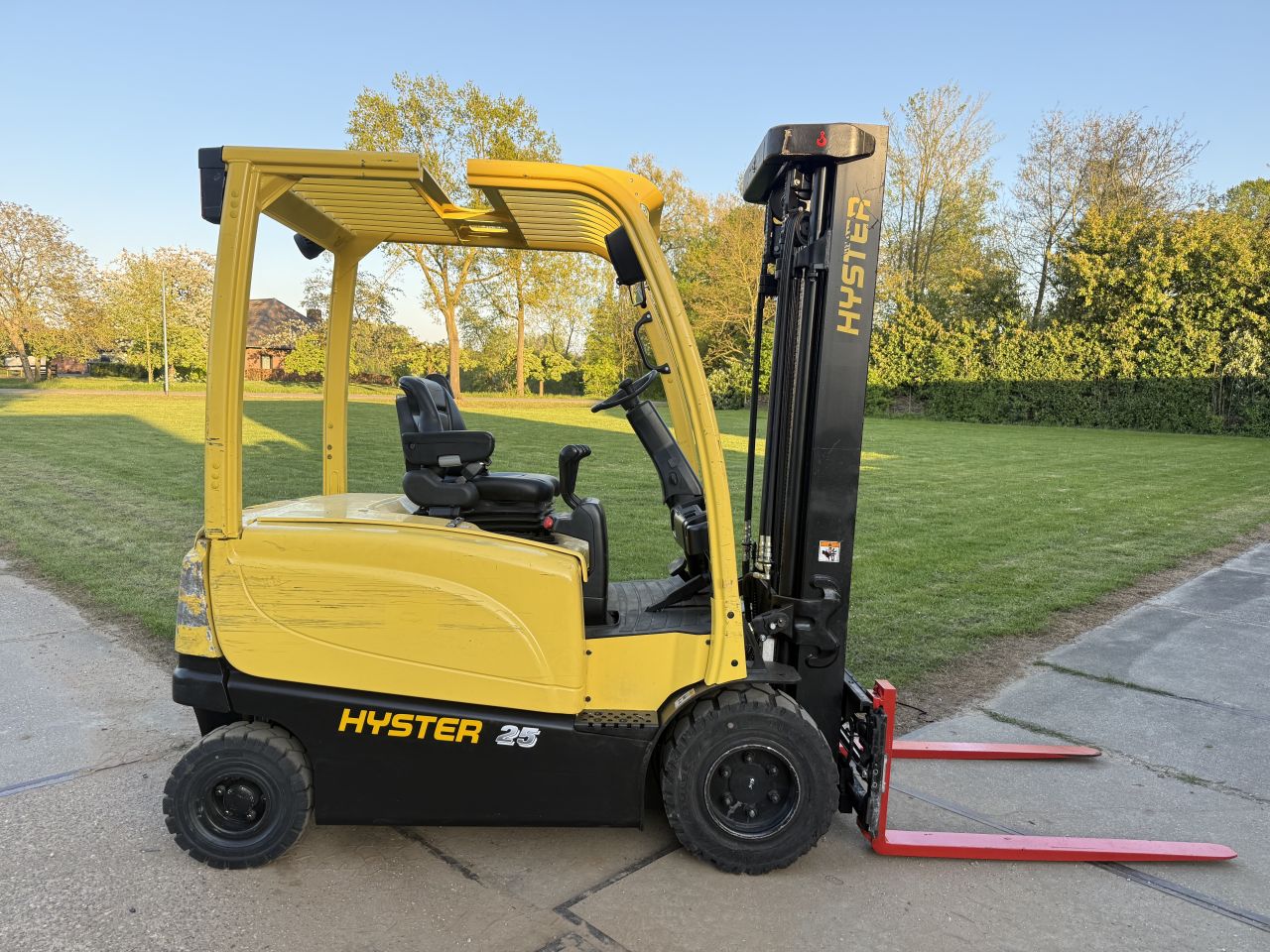 Hyster 2500KG elektrisch BJ2016 Sideshift + vorkversteller