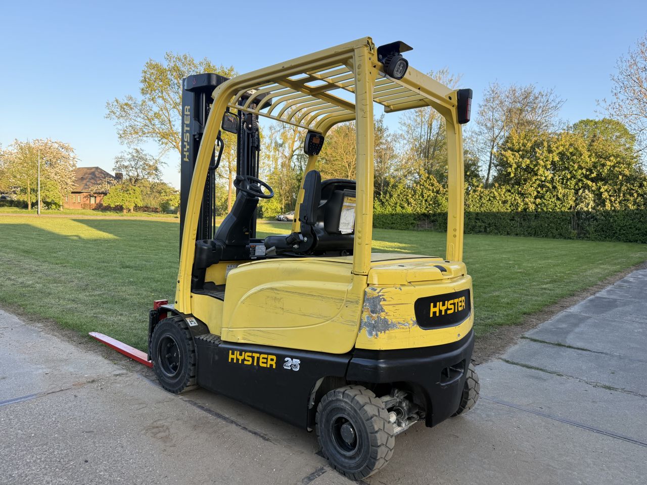 Hyster 2500KG elektrisch BJ2016 Sideshift + vorkversteller