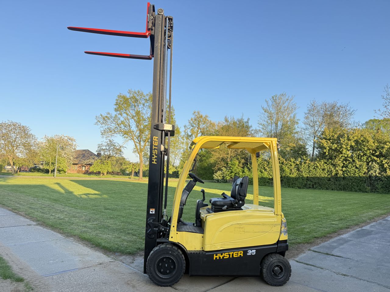 Hyster 2500KG elektrisch BJ2016 Sideshift + vorkversteller