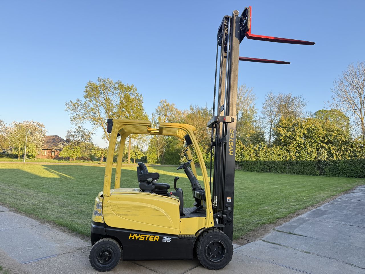 Hyster 2500KG elektrisch BJ2016 Sideshift + vorkversteller