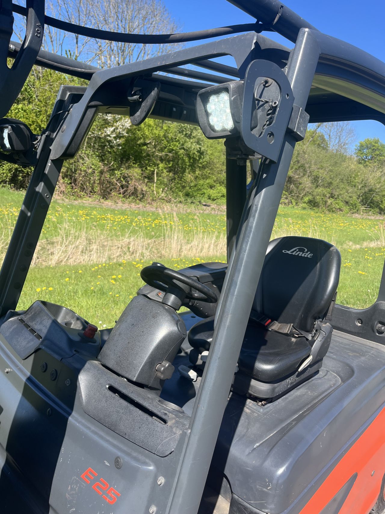 Linde E25L elektrische heftruck 2019 trilpo Sideshift