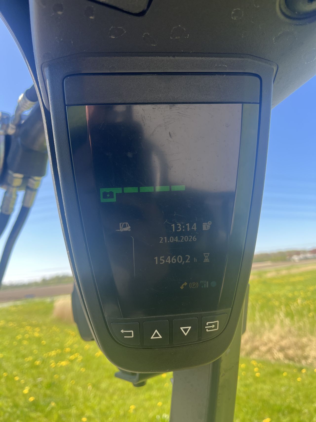 Linde E25L elektrische heftruck 2019 trilpo Sideshift