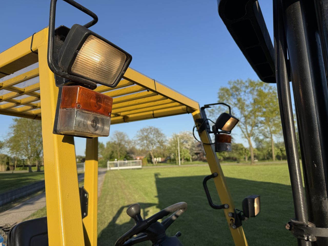 Hyster 3 tonner lpg heftruck triplex 6M freelift Sideshift