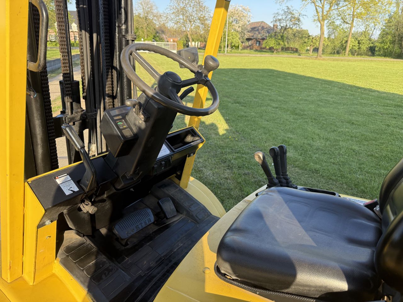 Hyster 3 tonner lpg heftruck triplex 6M freelift Sideshift