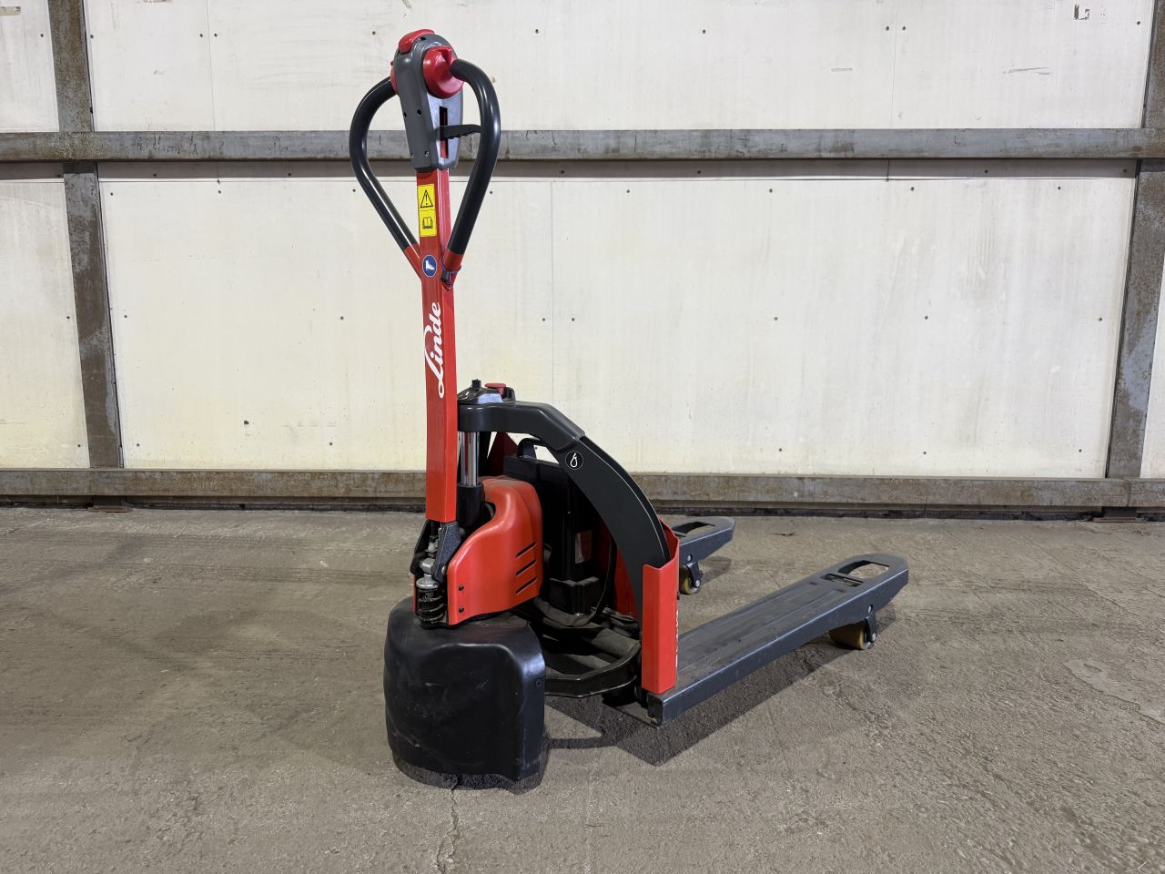 NIEUWE Linde elektrisch Palletwagen kort / breed