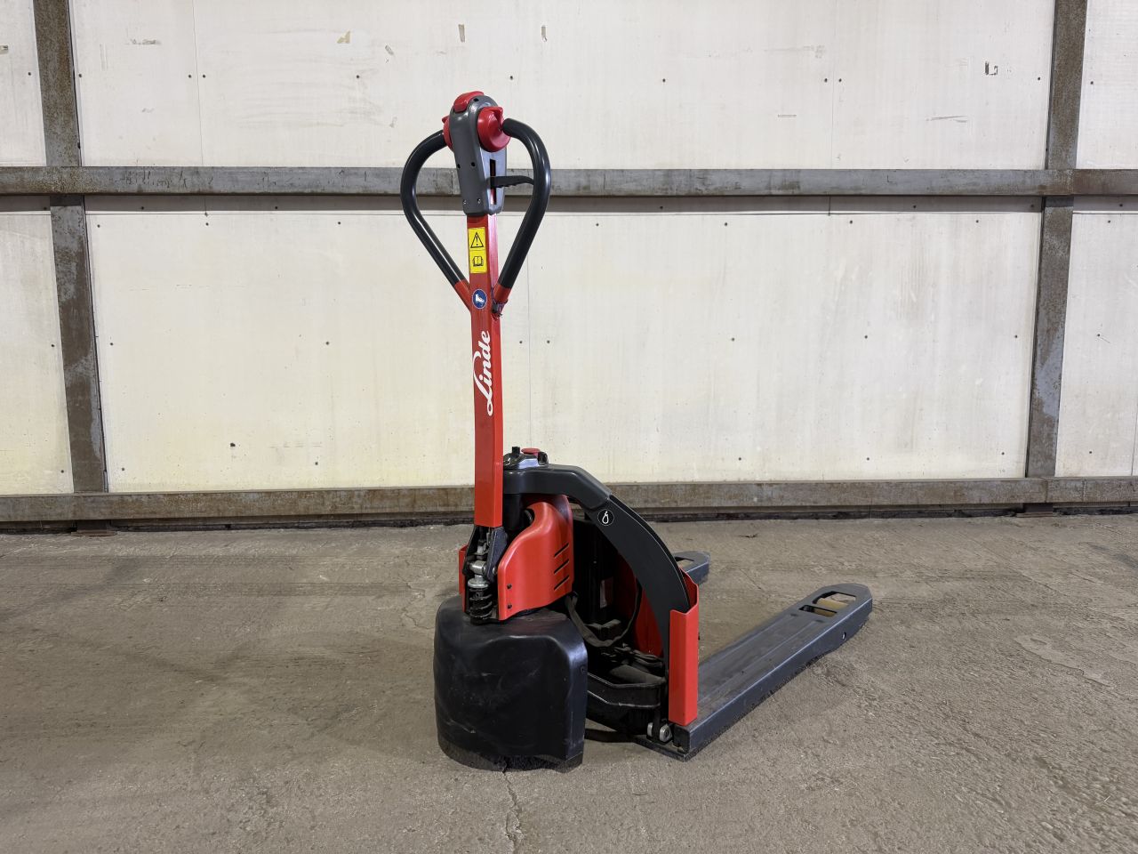 NIEUWE Linde elektrisch Palletwagen kort / breed