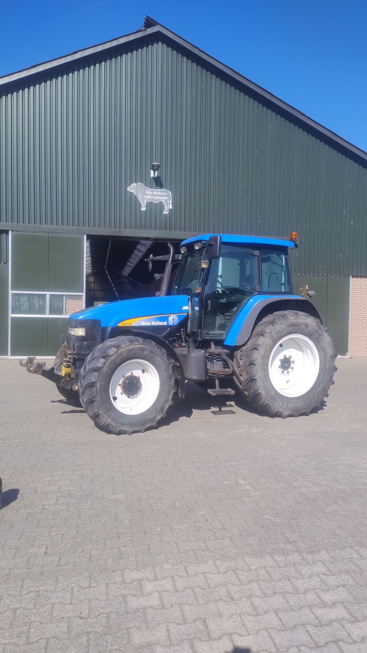 New Holland tm140 (7500uur)