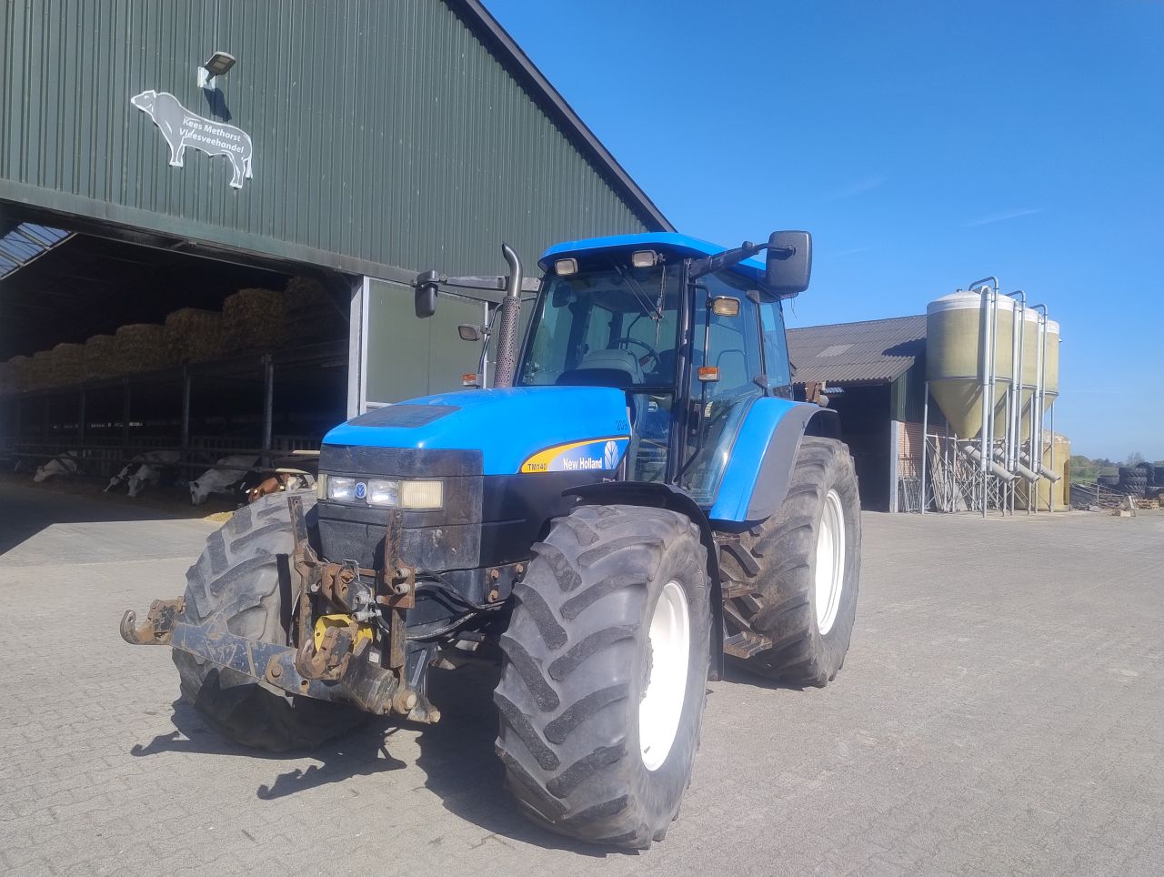New Holland tm140 (7500uur)