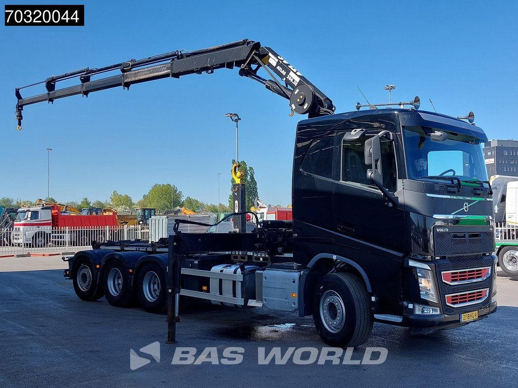 Volvo FH 460 8X4 NL-Truck ATLAS 206,3E-A4 Crane Kran + 30tons Hyva containersystem VEB+ Euro 6