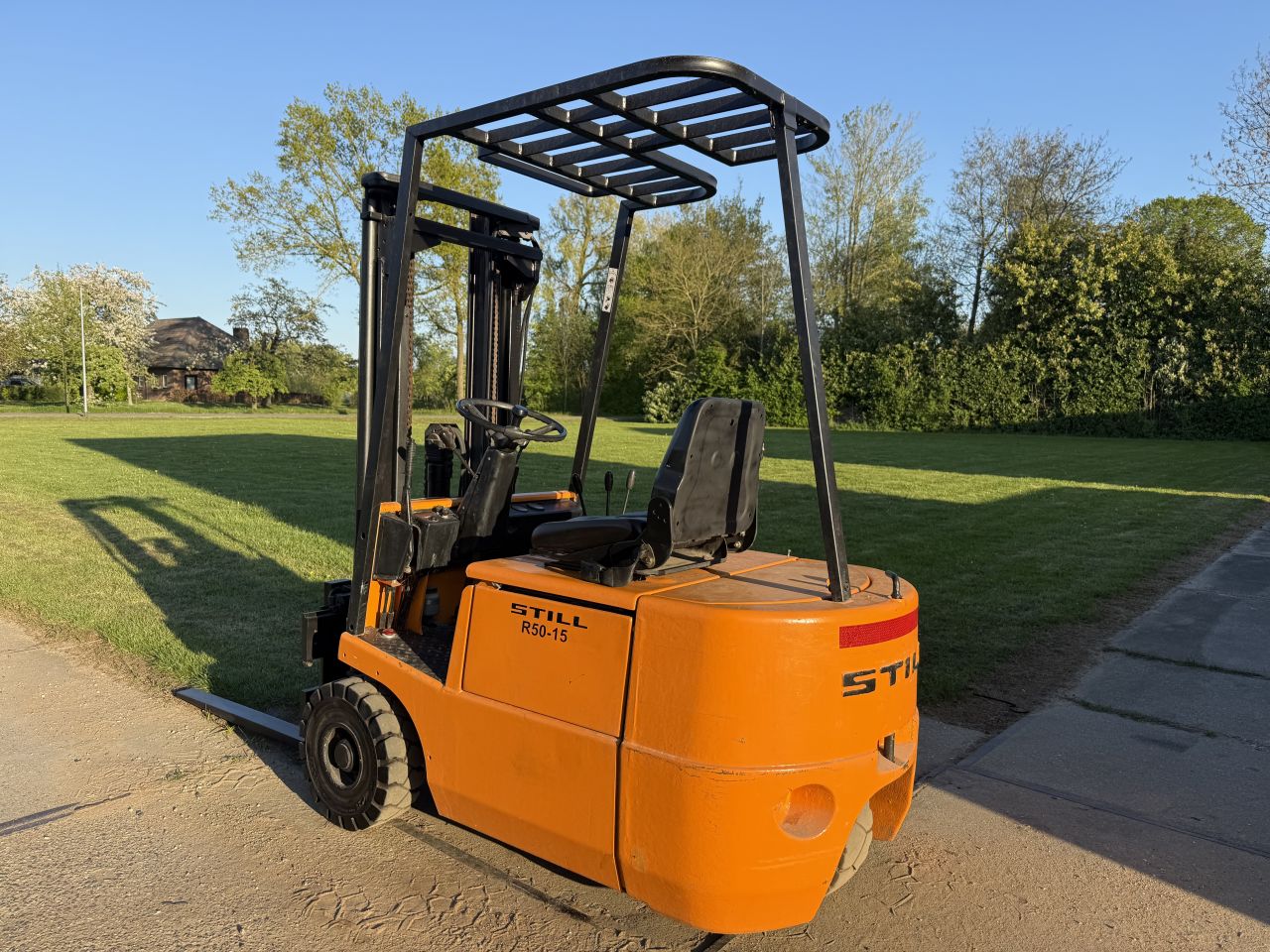 Still 1500KG elektrisch 3-delig 4.4M freelift Sideshift