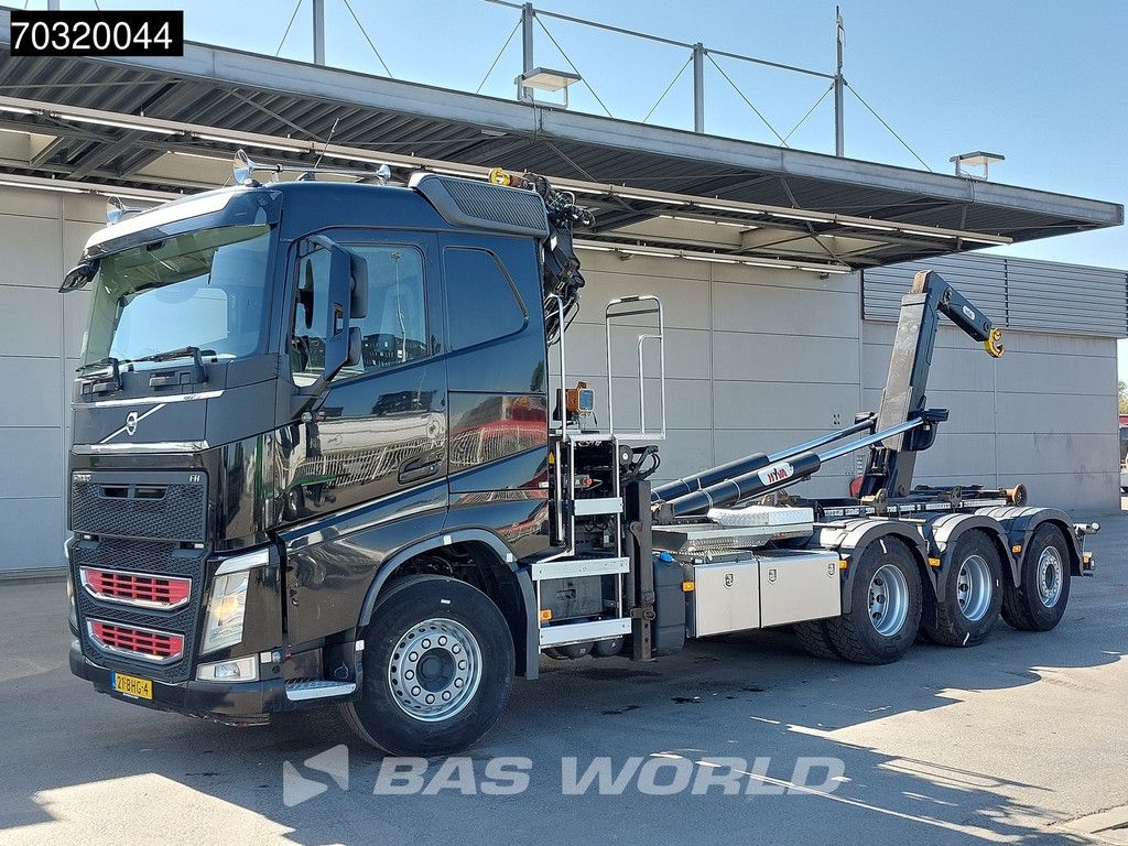 Volvo FH 460 8X4 NL-Truck ATLAS 206,3E-A4 Crane Kran + 30tons Hyva containersystem VEB+ Euro 6