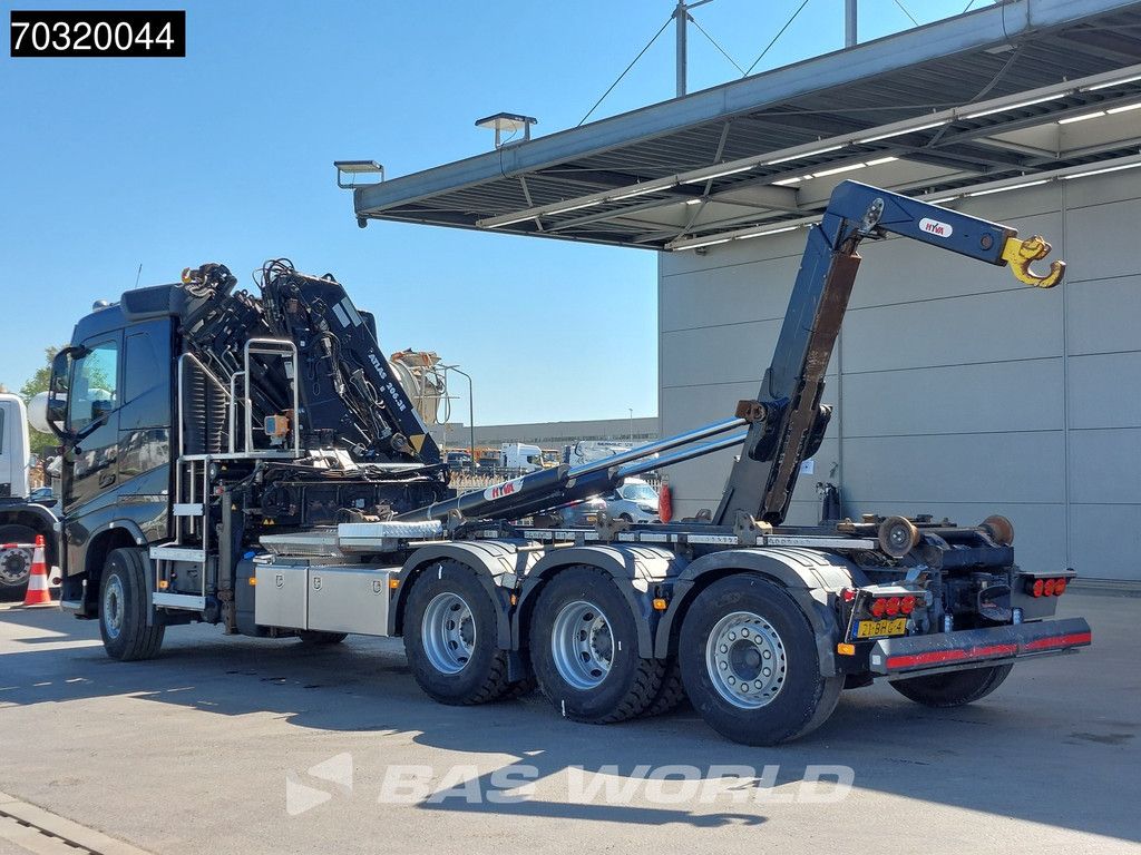 Volvo FH 460 8X4 NL-Truck ATLAS 206,3E-A4 Crane Kran + 30tons Hyva containersystem VEB+ Euro 6