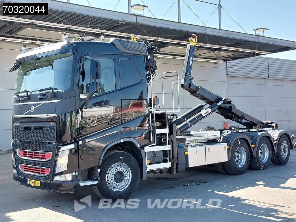Volvo FH 460 8X4 NL-Truck ATLAS 206,3E-A4 Crane Kran + 30tons Hyva containersystem VEB+ Euro 6