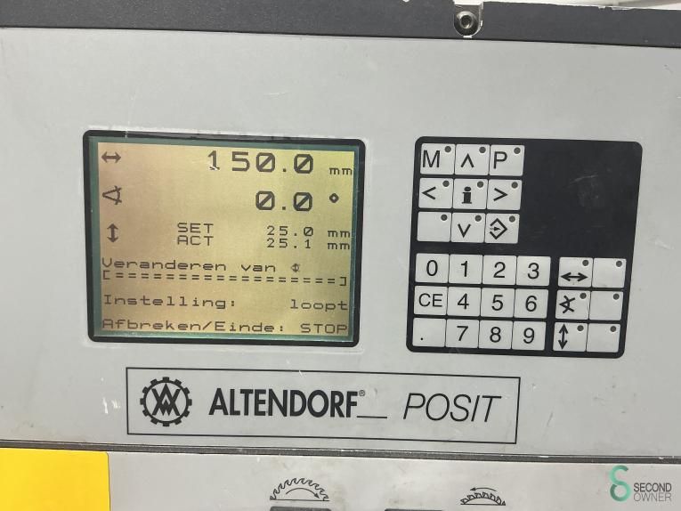 Formatkreissägen Altendorf 1994 Vorritzer