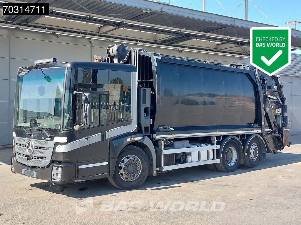 Mercedes Econic 2635 6X2 Geesink Norba AL300 v 22H25 Full Air Steering-axle Automatic Euro 6