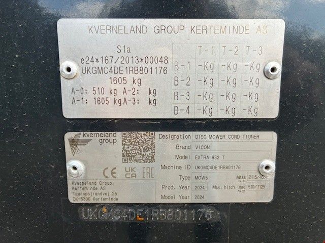 Vicon Maaier Extra 932T