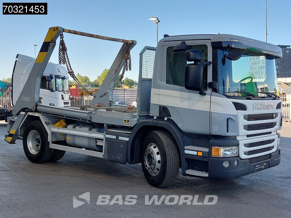 Scania P P280 4X2 14 tons skiploader Steelsuspension Automatic Euro 6