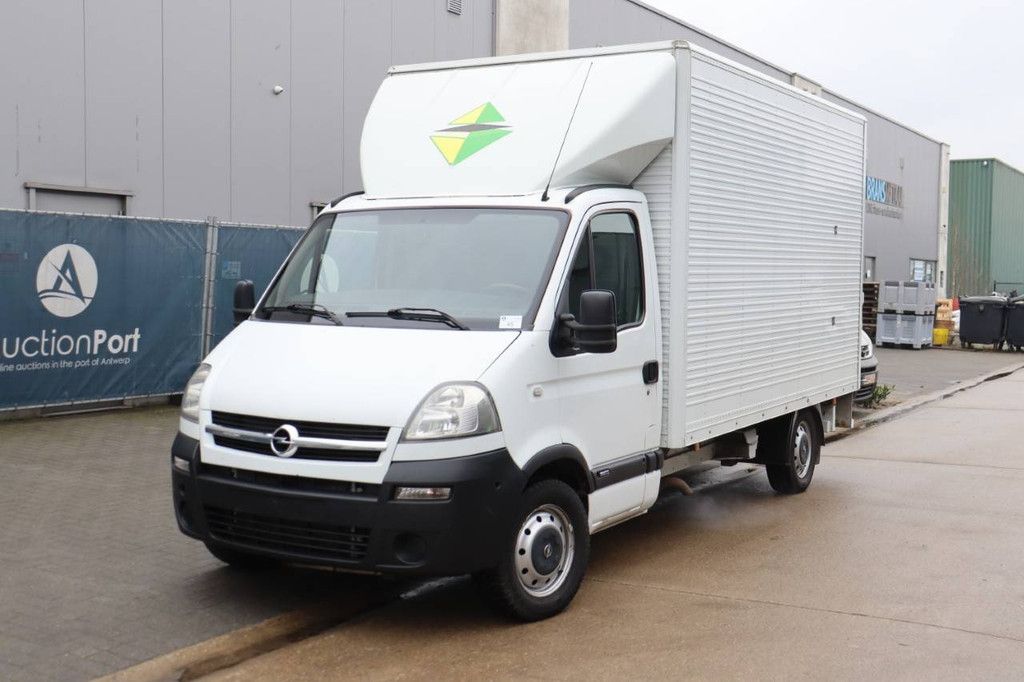 Box truck Opel Movano Diesel 136hp 2005
