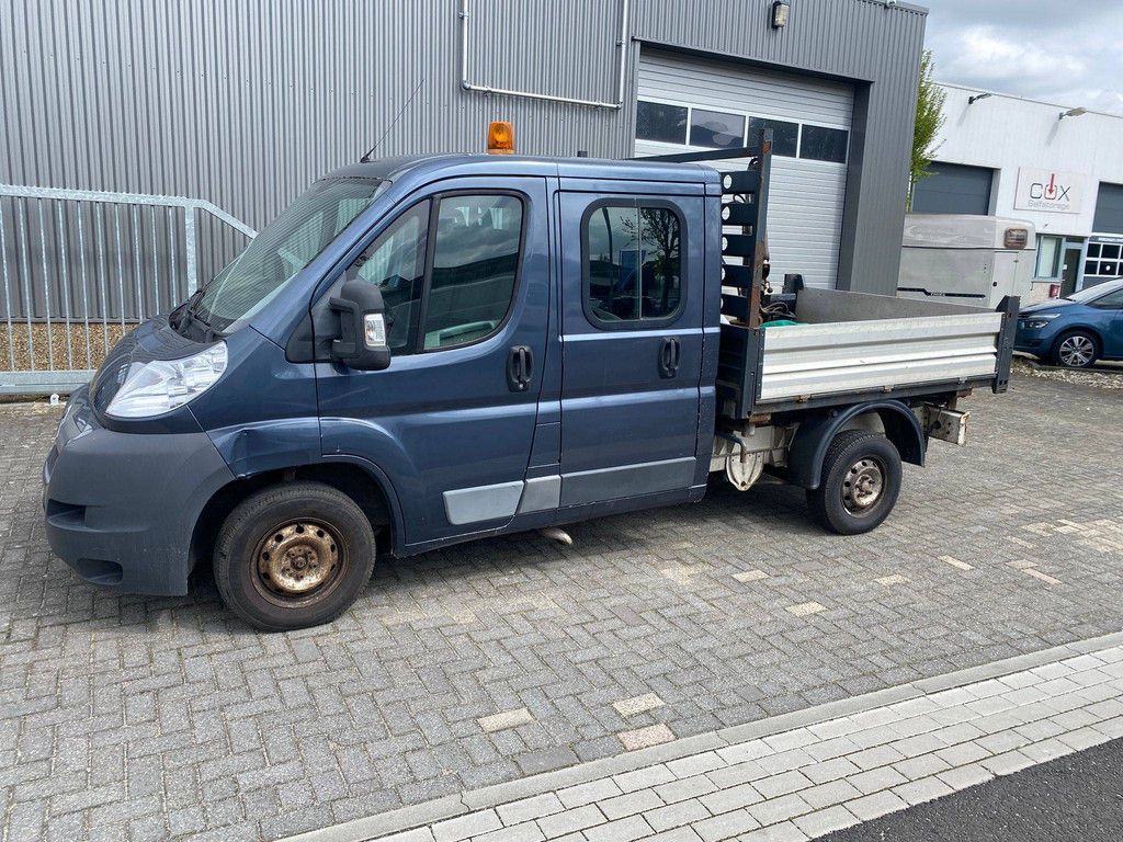 Tipper Pick-Up Van Citroën Jumper Diesel 101hp 2009 with Hook Lift (Margin)