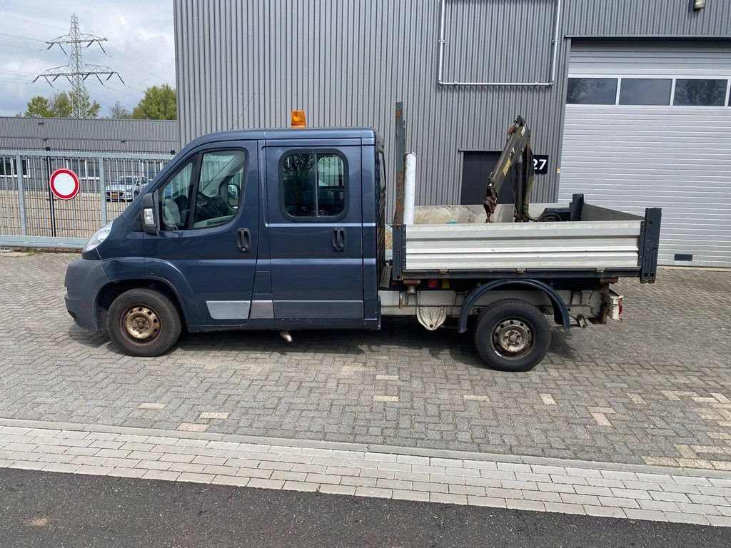 Tipper Pick-Up Van Citroën Jumper Diesel 101hp 2009 with Hook Lift (Margin)