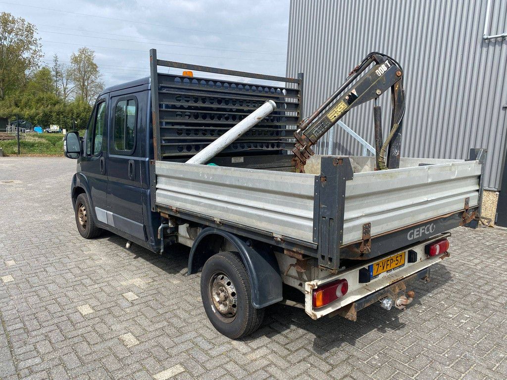 Tipper Pick-Up Van Citroën Jumper Diesel 101hp 2009 with Hook Lift (Margin)