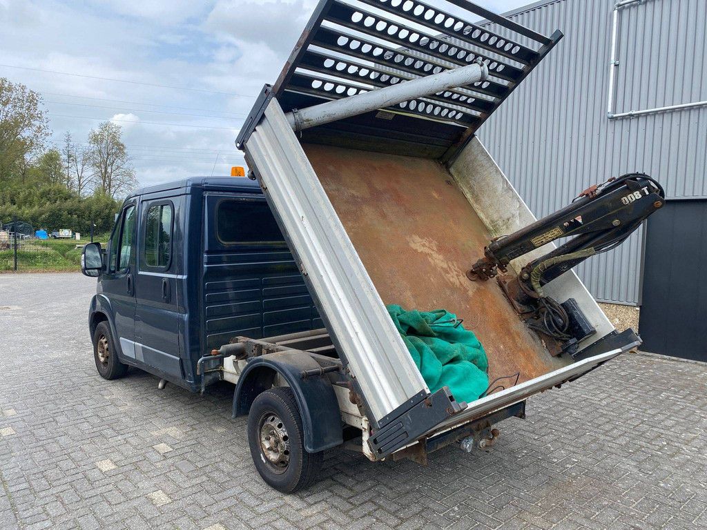 Tipper Pick-Up Van Citroën Jumper Diesel 101hp 2009 with Hook Lift (Margin)