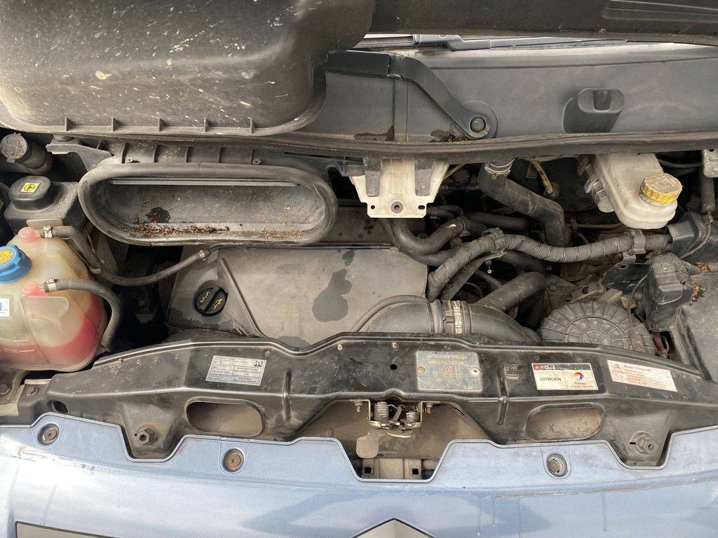 Tipper Pick-Up Van Citroën Jumper Diesel 101hp 2009 with Hook Lift (Margin)