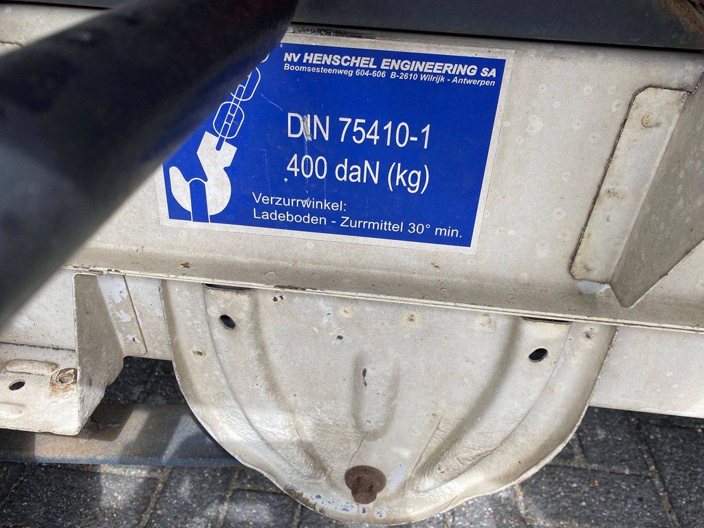 Tipper Pick-Up Van Citroën Jumper Diesel 101hp 2009 with Hook Lift (Margin)