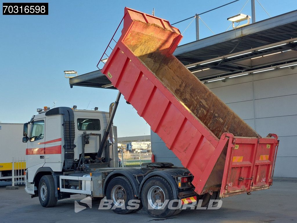 Volvo FH 420 6X4 11m3 Tipper + tractorhead Big-Axle Steelsuspension Manual VEB Euro 3