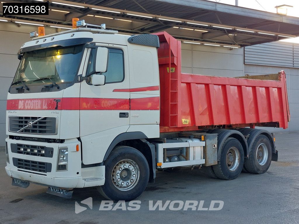 Volvo FH 420 6X4 11m3 Tipper + tractorhead Big-Axle Steelsuspension Manual VEB Euro 3