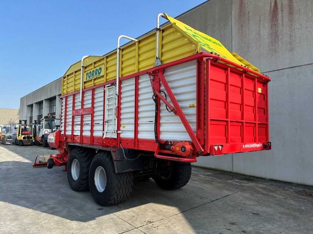 Loading Silage Wagon Pottinger Torro 5100L 2007